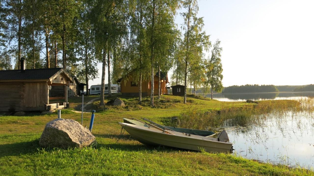 Marjoniemi Camping Hiidenniemi Bagian luar foto