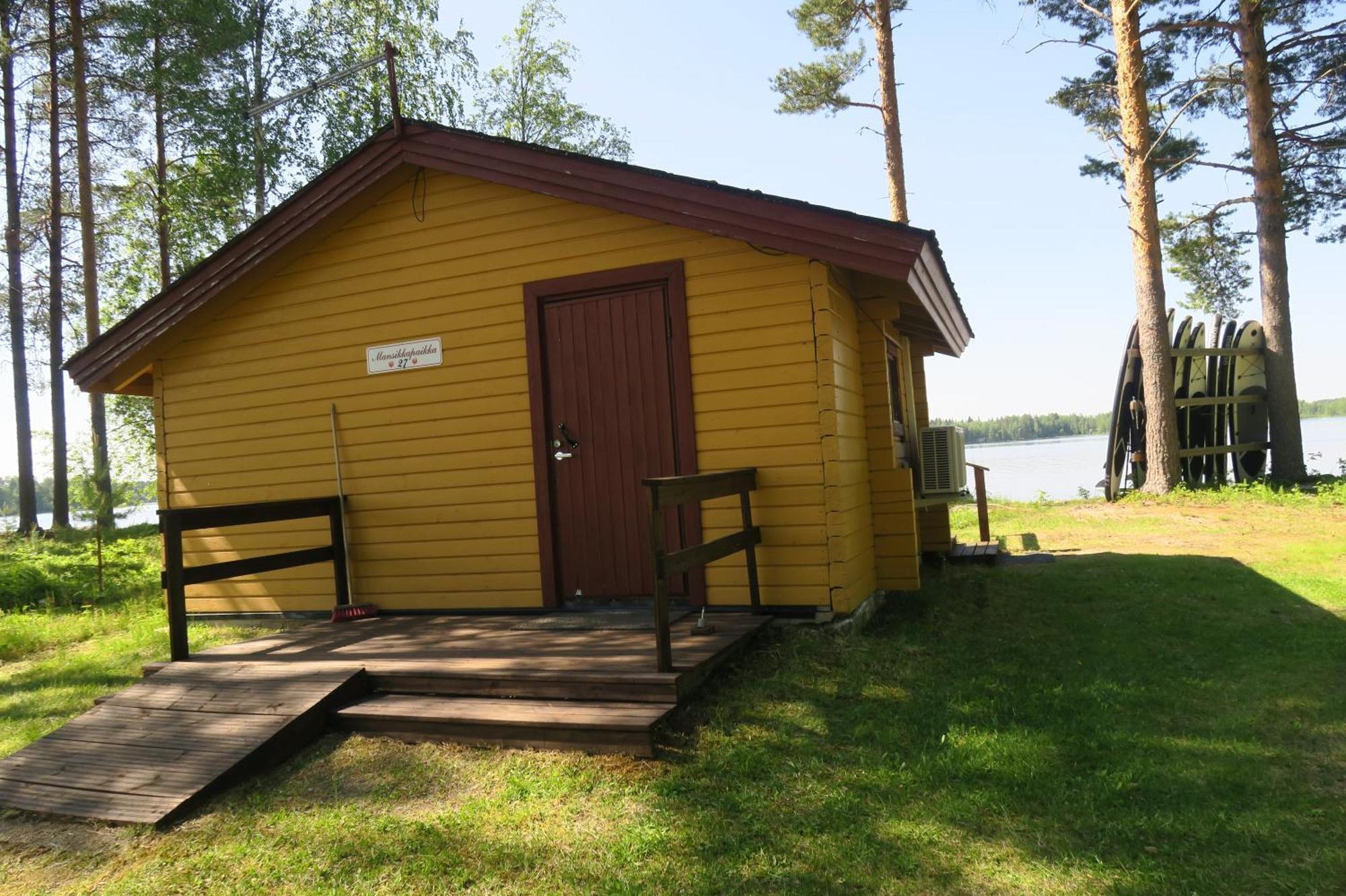 Marjoniemi Camping Hiidenniemi Bagian luar foto